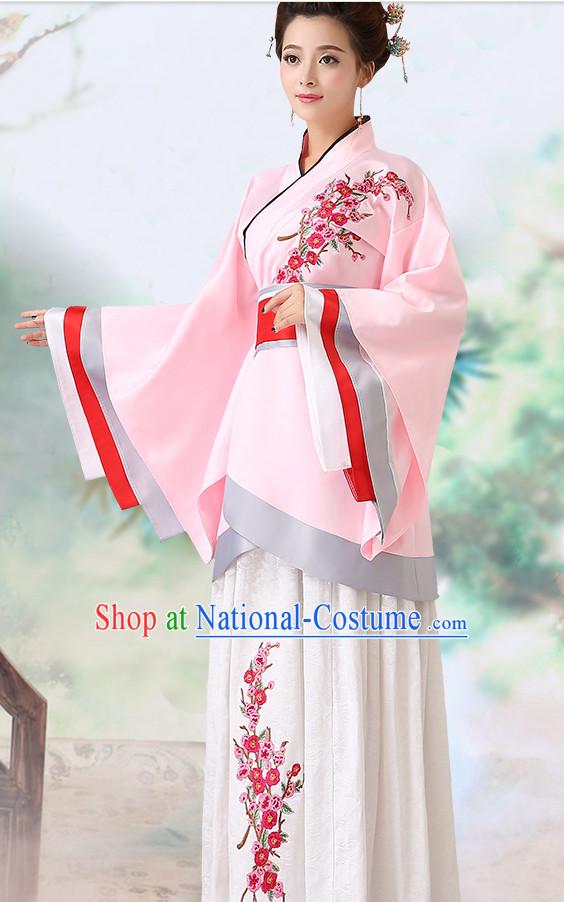 Hanfu Clothing Custom Traditional Chinese Wedding Hanfu Dreses Han Clothing Hanzhuang Historical Dress and Accessories Complete Set