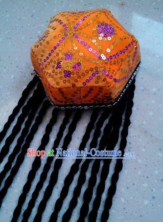 Traditional Chinese Xinjiang Hat for Girls