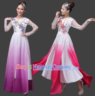 Color Changing Gradient Dance Skirt for Women and Girls