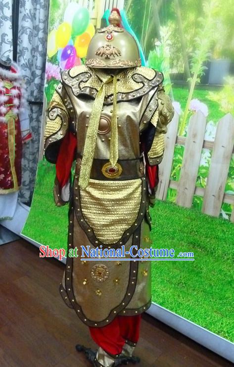 Chinese Traditional Dress Hanfu Costume China Kimono Robe Ancient Chinese Clothing National Costumes Gown Wear and Head Jewelry for Men