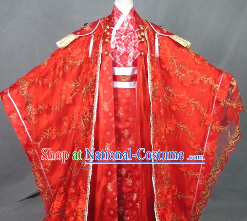 Chinese Imperial Clothing Cosplay Dresses National Costume Traditional Chinese Clothing Attire Complete Set