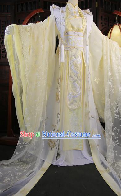 Chinese Imperial Clothing Cosplay Dresses National Costume Traditional Chinese Clothing Attire Complete Set