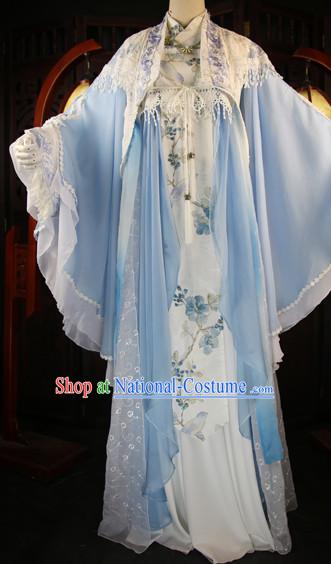 Chinese Imperial Princess Clothing Cosplay Dresses National Costume Traditional Chinese Clothing Attire Complete Set