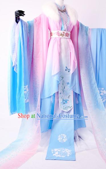 Chinese Imperial Empress Clothing Cosplay Dresses National Costume Traditional Chinese Clothing Attire Complete Set