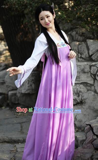 Ancient Chinese Tang Dynasty Style Skirt Clothing Complete Set for Women