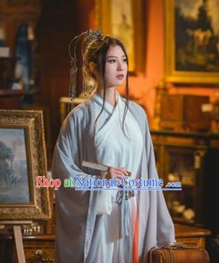 Ancient Chinese Drama Scene Costume Clothing Complete Set for Women or Men