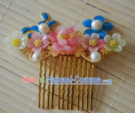 Qing Dynasty Imperial Royal Quene Hairpins Hair Accessories Hairstyle Wigs Hairstyle Chinese Oriental Hairstyles Headpieces