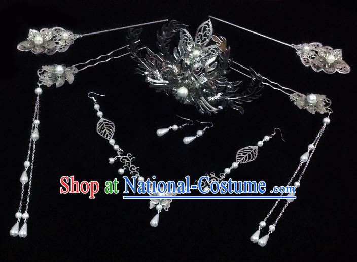 China Ancient Dynasty Imperial Royal Quene Crown Empress Hairpins Hair Accessories Hairstyle Chinese Oriental Hairstyles Headpieces