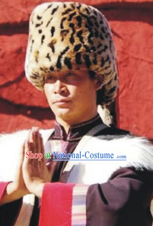 Chinese Traditional Minority Hmong Folk Ethnic Hat for Men