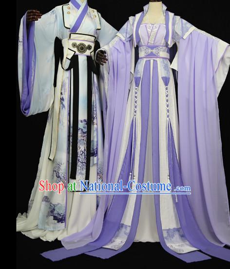 Traditional Chinese Imperial Court Dress Asian Clothing National Hanfu Costume Han China Style Costumes Robe Attire Ancient Dynasty Dresses Complete Set for Men