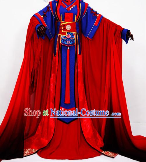 Traditional Chinese Imperial Court Dress Asian Clothing National Hanfu Costume Han China Style Costumes Robe Attire Ancient Dynasty Dresses Complete Set for Women