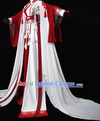 Traditional Chinese Imperial Court Dress Asian Clothing National Hanfu Costume Han China Style Costumes Robe Attire Ancient Dynasty Dresses Complete Set for Women