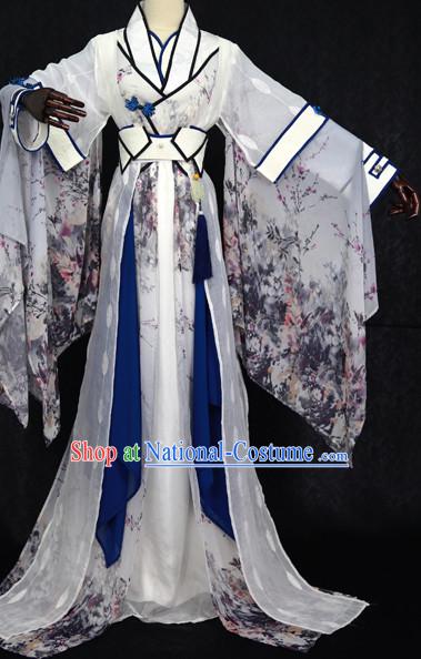 Traditional Chinese Imperial Court Dress Asian Clothing National Hanfu Costume Han China Style Costumes Robe Attire Ancient Dynasty Dresses Complete Set for Women