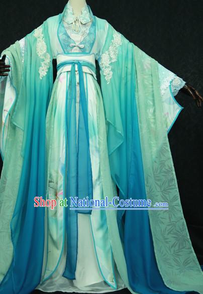 Traditional Chinese Imperial Court Dress Asian Clothing National Hanfu Costume Han China Style Costumes Robe Attire Ancient Dynasty Dresses Complete Set for Women