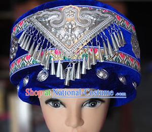 Chinese Miao Folk Ethnic Hat for Women