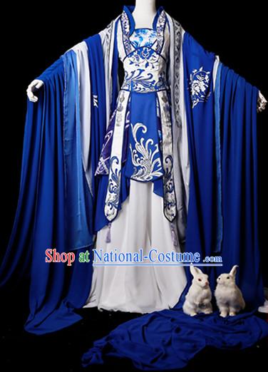 Traditional Chinese Imperial Court Dress Asian Clothing National Hanfu Costume Han China Style Costumes Robe Attire Ancient Dynasty Dresses Complete Set for Women