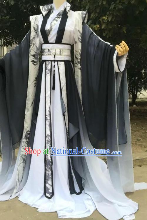 Chinese Traditional Empress Garment Clothes Complete Set