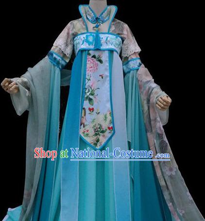 Chinese Traditional Empress Garment Clothes Complete Set