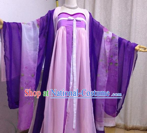 Chinese Traditional Empress Garment Clothes Complete Set