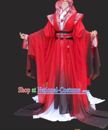 Chinese Traditional Empress Garment Clothes Complete Set