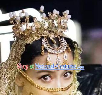 Chinese Traditional Ethnic Princess Headpieces