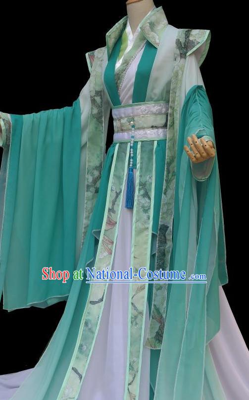 Chinese Traditional Empress Garment Clothes Complete Set