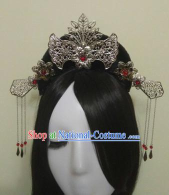 Chinese Traditional Fairy Headpieces Hair Jewelry Set