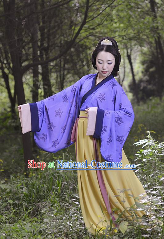 Chinese Ancient Ming Dynasty Princess Beauty Garment Costumes and Hair Jewelry Complete Set for Women