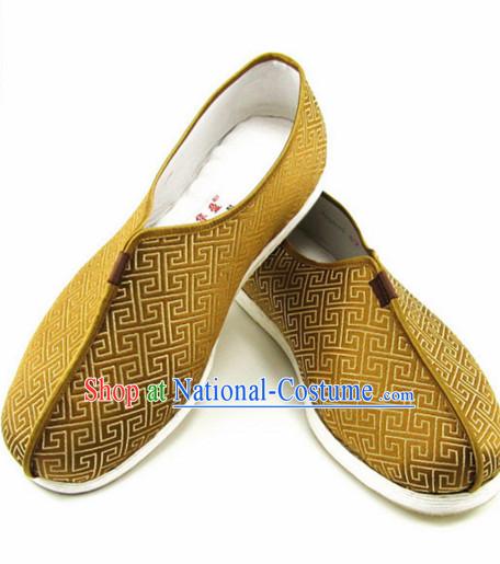 Handmade Chinese Traditional Fabric Hanfu Shoes Footwear