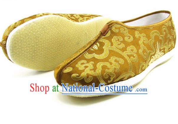 Handmade Chinese Traditional Fabric Hanfu Shoes Footwear