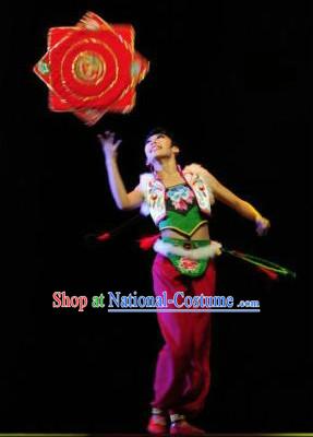 Top Traditional Chinese Handkerchief Dance Costumes for Girls