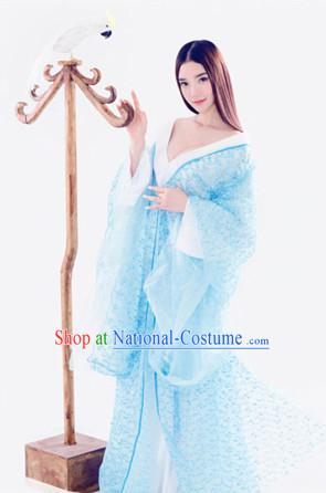 Traditional Chinese Ancient Fairy Costumes Complete Set for Women Girls Kids Adults