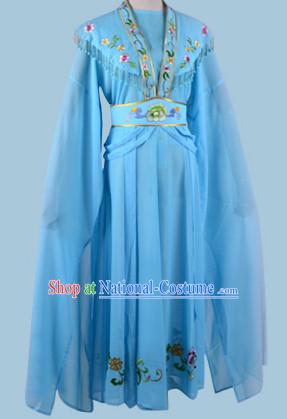 Chinese Opera Costumes Huangmei Opera Stage Performance Costume Chinese Traditional Costume Drama Costumes Complete Set