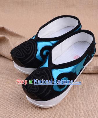 Handmade Chinese Opera Shoes Stage Performance Shoes Classical Shoes