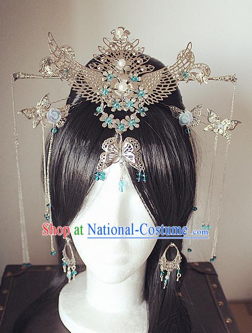 Handmade Chinese Fairy Hair Accessories Hair Ornaments Hair Pieces for Women