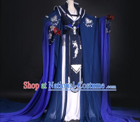 Ancient Chinese Queen Clothing Traditional Chinese Princess Clothes Dresses Tangzhuang Empress Han Fu Complete Set for Women