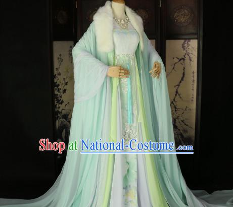 Ancient Chinese Queen Clothing Traditional Chinese Clothes Wedding Dresses Tangzhuang Queen Han Fu Complete Set for Women