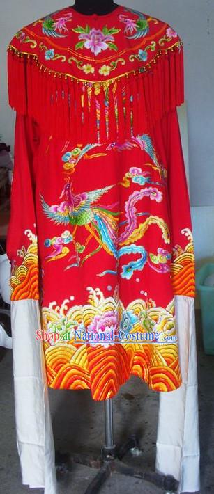 Traditional Chinese Opera Cantonese Opera Guangdong Opera Embroidered Phoenix Lady Costumes