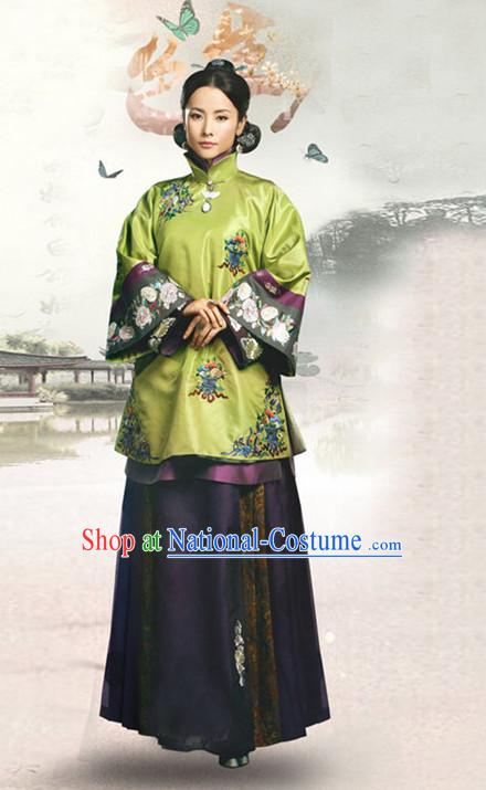 Top Chinese Ancient Costume in Women s Theater and Reenactment Costumes Ancient Chinese Clothes Complete Set for Women Girls Children Adults