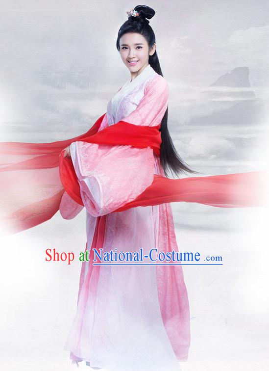 Top Chinese Ancient Beauty Costume in Women s Theater and Reenactment Costumes Ancient Chinese Clothes and Hair Jewelry Complete Set for Women Girls Children Adults