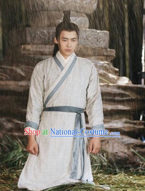 Ancient Chinese Men s Clothing _ Apparel Chinese Traditional Dress Theater and Reenactment Costumes Complete Set for Men