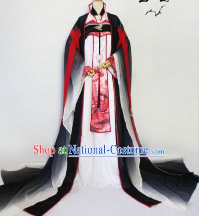 Chinese Women Traditional Royal Empress Dress Cheongsam Ancient Chinese Imperial Clothing Cultural Robes Complete Set