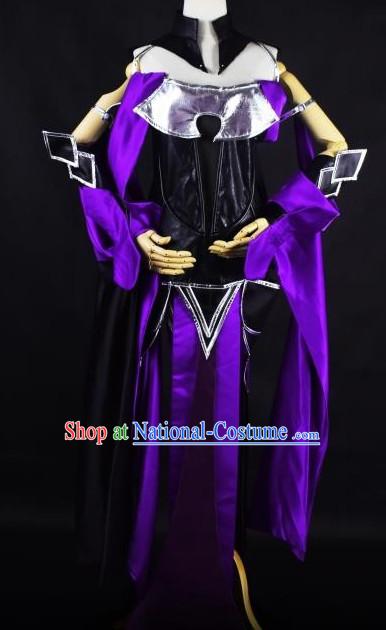 Chinese Traditional Stage Performance Hanfu Cosplay Princess Costume Chinese Cosplay Hanfu Halloween Costume Party Costume Fancy Dress