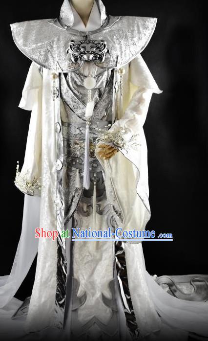 Chinese Traditional Hanfu Prince Cosplay Costume Chinese Cosplay Hanfu Halloween Costume Party Costume Fancy Dress