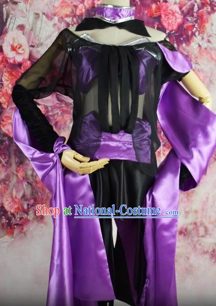 Chinese Traditional Hanfu Queen Cosplay Costume Chinese Cosplay Hanfu Halloween Costume Party Costume Fancy Dress