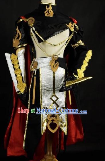 Chinese Traditional Hanfu Cosplay Costume Chinese Cosplay Hanfu Halloween Costume Party Costume Fancy Dress