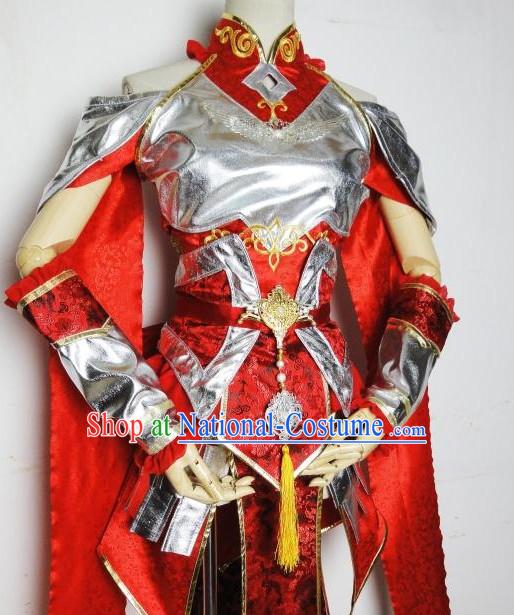 Chinese Traditional Hanfu Cosplay Costume Chinese Cosplay Hanfu Halloween Costume Party Costume Fancy Emperor Dress