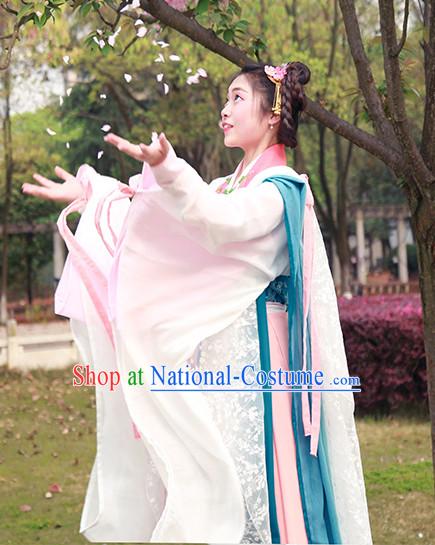 Chinese Ancient Clothing Robes Tunics Accessories Traditional China Clothes Women Adults Kids