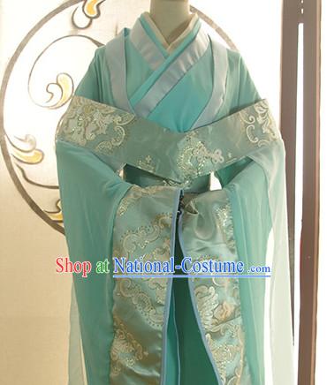 Chinese Ancient Han Fu Clothing Robes Tunics Accessories Traditional China Clothes Adults Kids