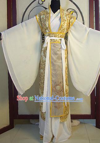 Chinese Ancient Han Fu Clothing Robes Tunics Accessories Traditional China Clothes Adults Kids